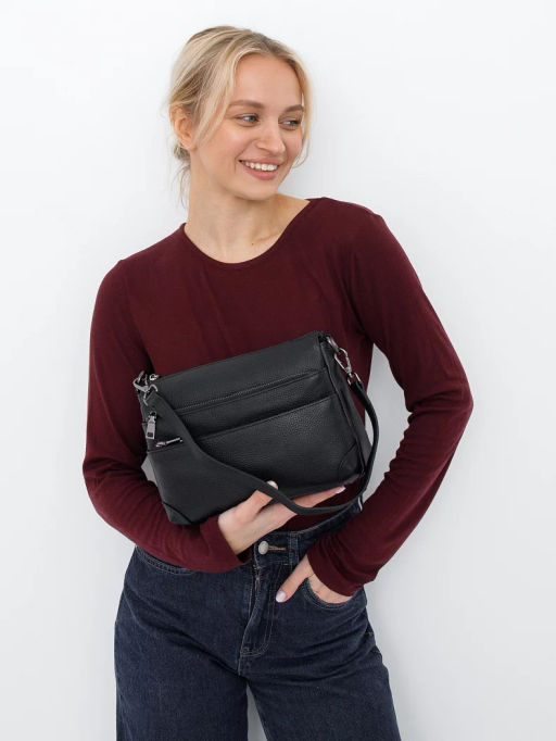 Сумка 8269VG black  Vitelli Grassi