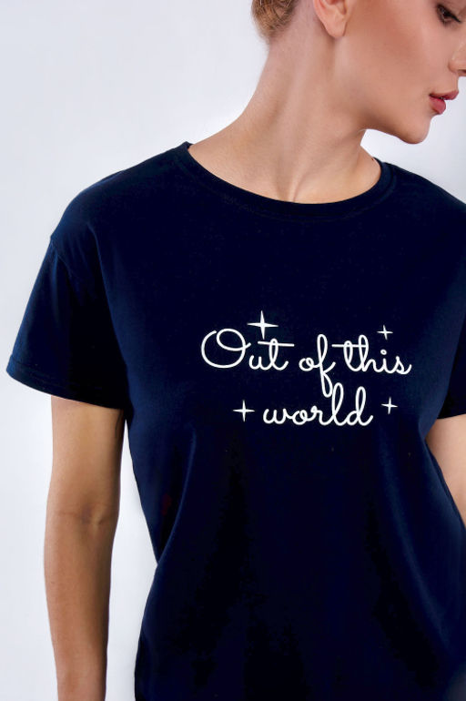 Арт. 9161 Пижама с шортами 42-50 (5 шт) Цвет:верх-темно-синий, низ-темно-синий - Калинка фото 4