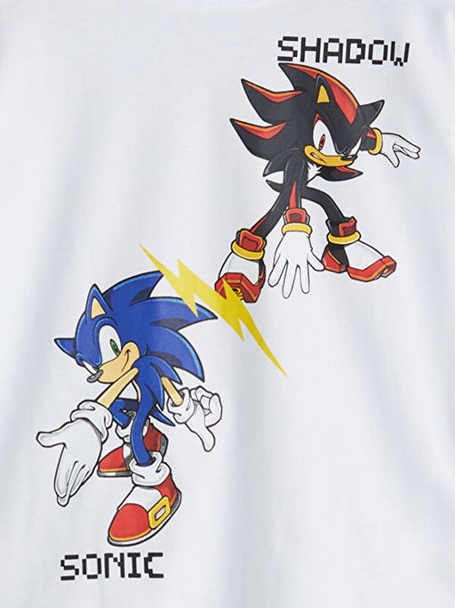 Sonic Lisansl? Erkek ?ocuk Ti??rt