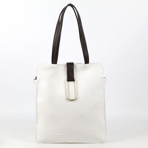 Женская сумка шоппер из эко кожи с косметичкой 0075-3 - Cidirro фото 4