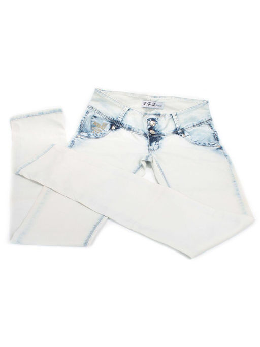 M950 LT. BLUE Джинсы женские - Fashion фото 3