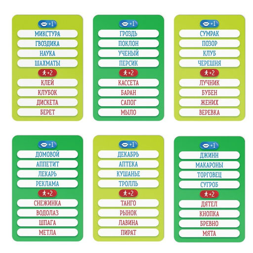 Карточная игра на объяснение слов Веселый Альянс, 50 карт - Лас играс фото 5