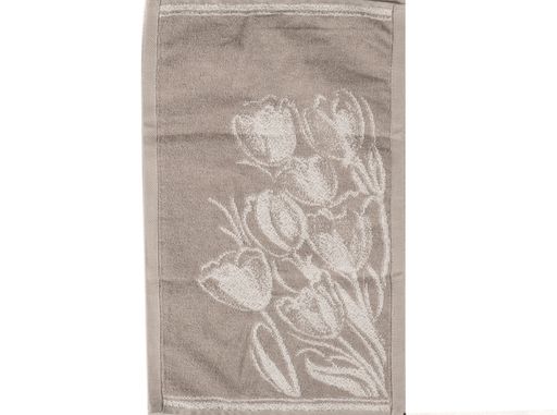 1с105.513ж2 Лейла (лен3) Полотенце махровое 50х30 см