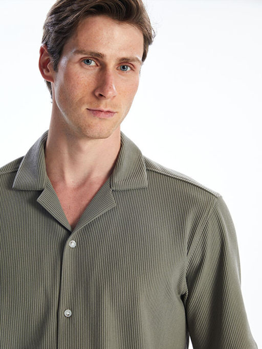 Regular Fit Fitilli Erkek G?mlek