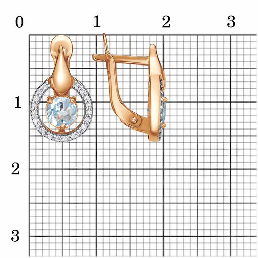 СЕРЬГИ 33113837ДТг - Красная пресня фото 6