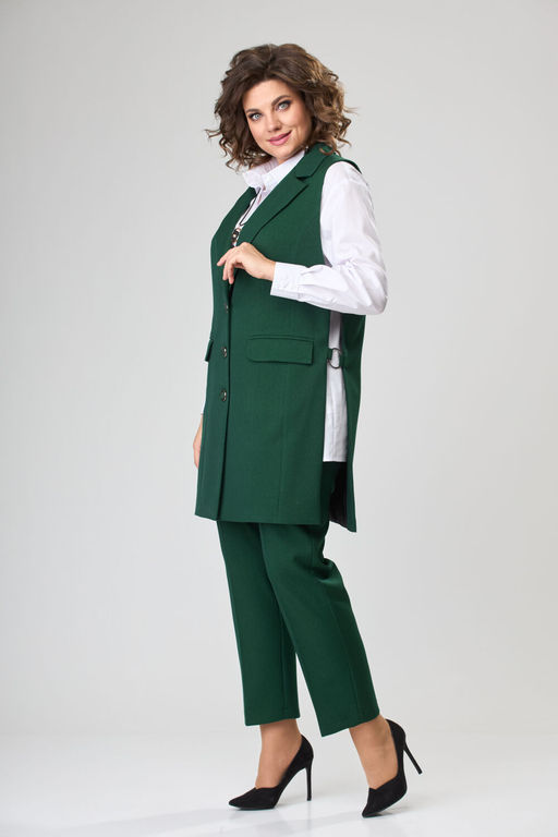 Костюм Anastasia Mak 1211 зеленый фото 5