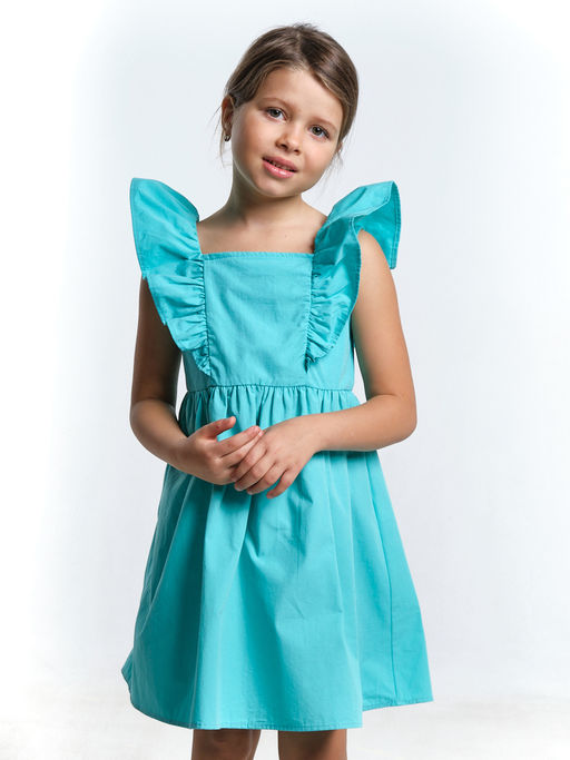 Платье в садик праздничное UD 7825 изумрудный - Mini maxi фото 25