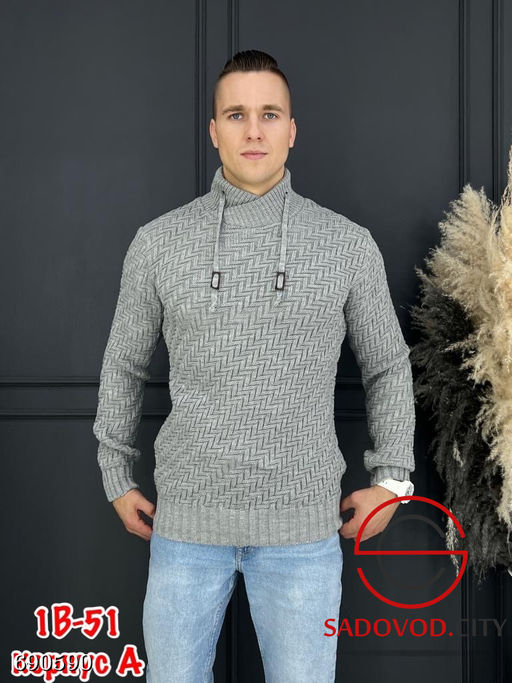 Мужской свитер тёплый зимний - Bruno фото 6