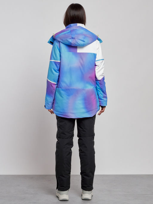 Горнолыжный костюм женский зимний фиолетового цвета 02321F - Mtforce фото 7