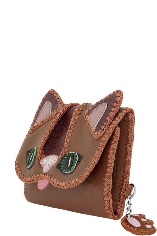 Кошелек с аппликацией ДС-2-185 рыжий - Protege фото 3