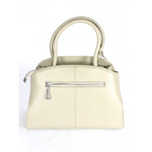 Сумка женская натуральная кожа GU 2033-6699, 1отд+еврокарман, плечевой ремень, молочный SALE 264163 - Adelia фото 7