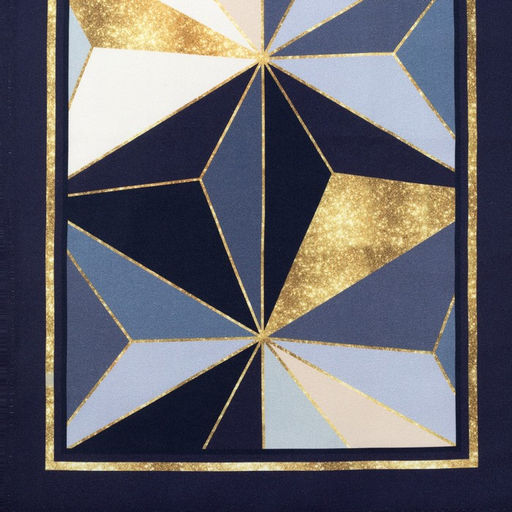 Цена за 2 шт. Дорожка на стол Этель «Геометрия» 30×70 см, 100% хлопок, саржа 190 г/м², синяя