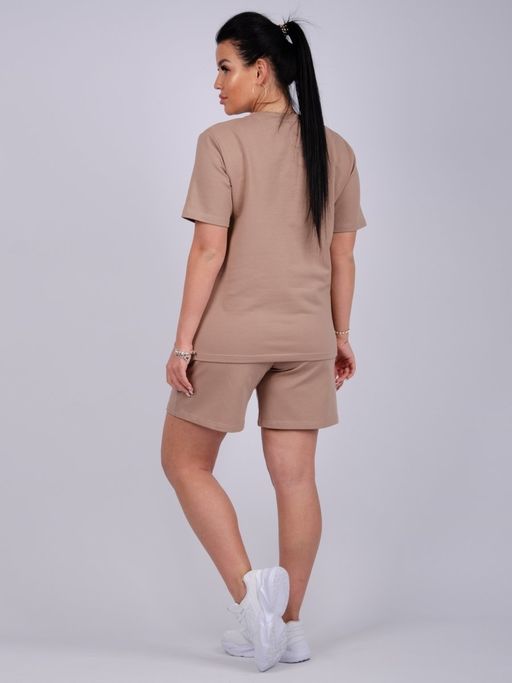 Костюм Лайф сирень, футер с лайкрой - Малина фото 38