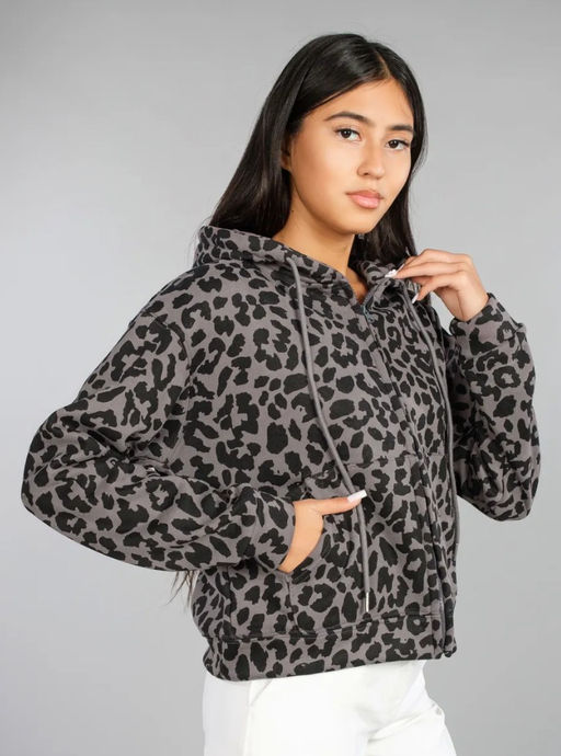 K13432 Толстовка на молнии ГРАФИТ