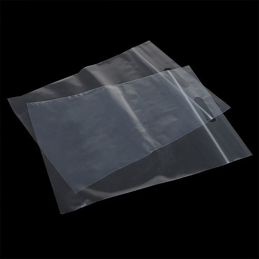 Пакет упак. полиэтиленовый с замком zip lock (зип лок) с вырубной ручкой 80 мкм 32х35см цв.прозрачный уп.100шт