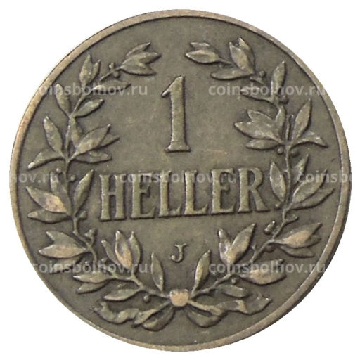 1 геллер 1908 года J Германская Восточная Африка