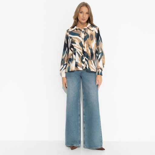 Рубашка дизайнерская Цветущее очарование (цветная) - Charutti фото 2