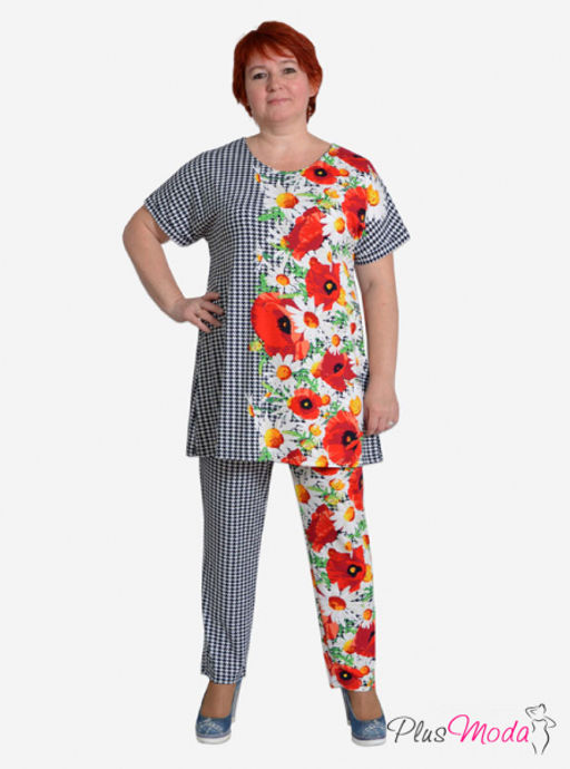 Туника Модель №61 размеры 50-72 - Plusmoda фото 4