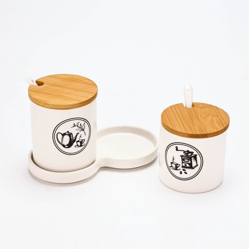 Банки для хранения сыпучих продуктов Для чая и кофе: 250 мл, 400 мл - Дорого внимание фото 4