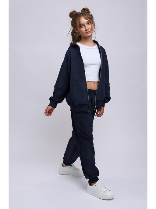 Костюм спортивный темно-синий 241101407а - Nota bene фото 4