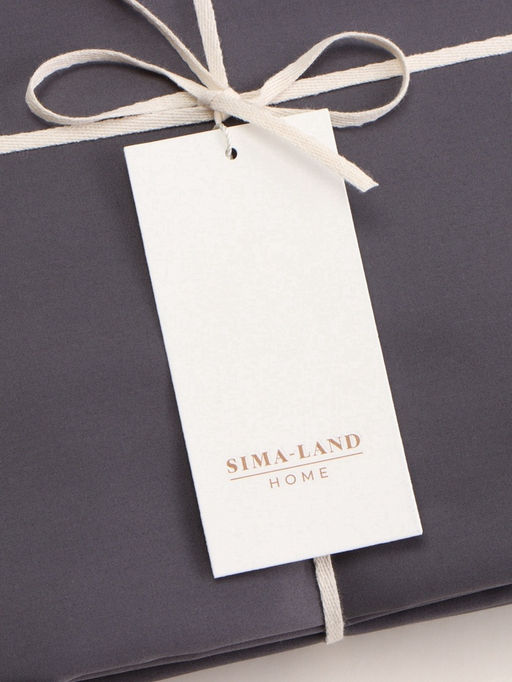 Пододеяльник 1.5-спальный SL Home Graphite, 150220 см, сатин - Sima-land home фото 6