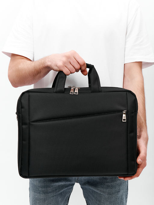 LACCOMA сумка НБ8617-A-черный полиэстр  фото 9