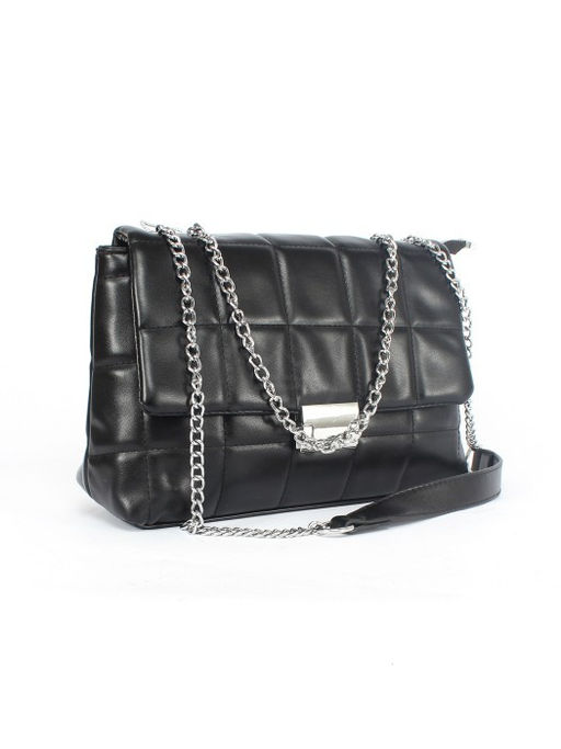 Сумка женская искусственная кожа RSR-1032, 1отдел, плечевой ремень (цепочка), черный SALE 258023 - Adelia фото 6