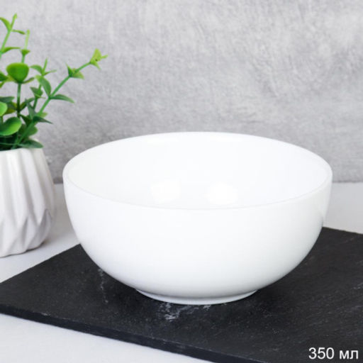 Салатник 350 мл 115 мм / FLZKW45 (WHITE) /уп 72/ - Галеонтрейд фото 3