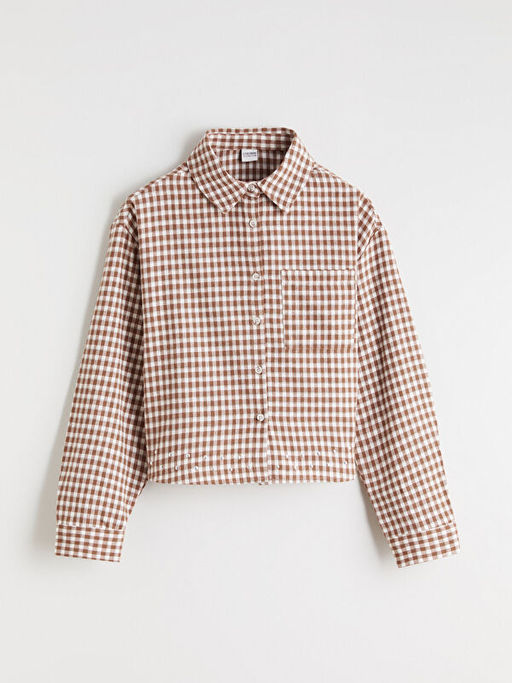 Ekose K?z ?ocuk G?mlek