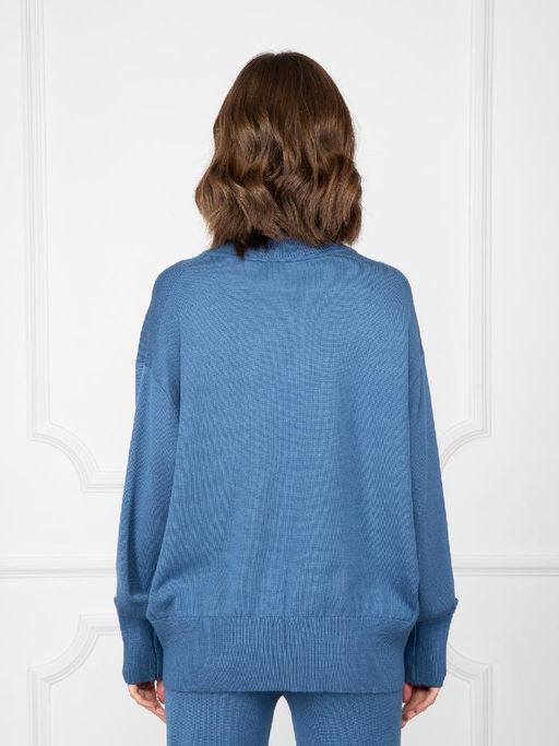 Свитер женский ZZ-04001 denim - Eleganzza фото 3
