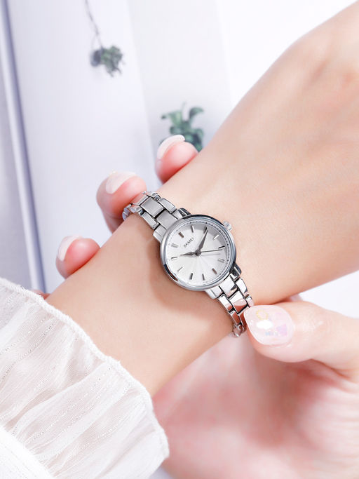 Часы наручные Skmei женские кварцевые 1410silver
