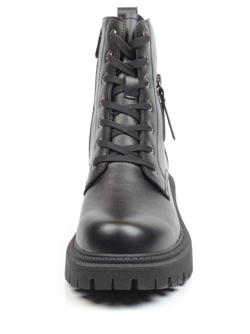 01-5269-1 BLACK Ботинки демисезонные женские (натуральная кожа, байка) - No name фото 11