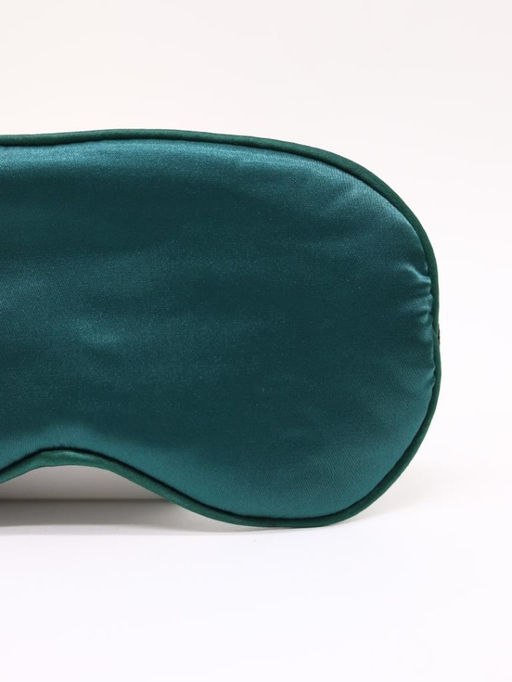 Маска для сна гелевая "Silk dreams", green