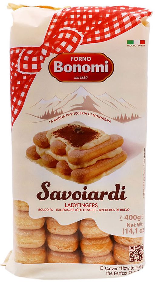Печенье "Forno Bonomi" сахарное Савоярди (0,400 кг)