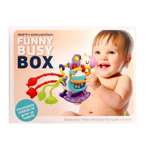 Развивающая игрушка «Единорожка», с тянучками