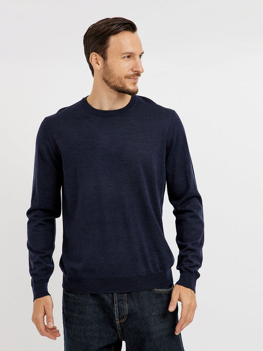 джемпер мужской базовый из шерсти - Glenfield фото 4