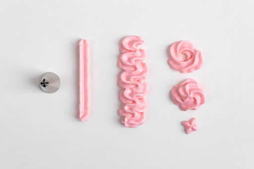 S-CHIEF SHF-0094 Кондитерская насадка d основания 18 мм нержавеющая сталь 1 шт № 05 цветок