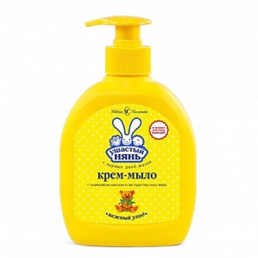 УШАСТЫЙ НЯНЬ жидк.крем-мыло 300мл Алоэ