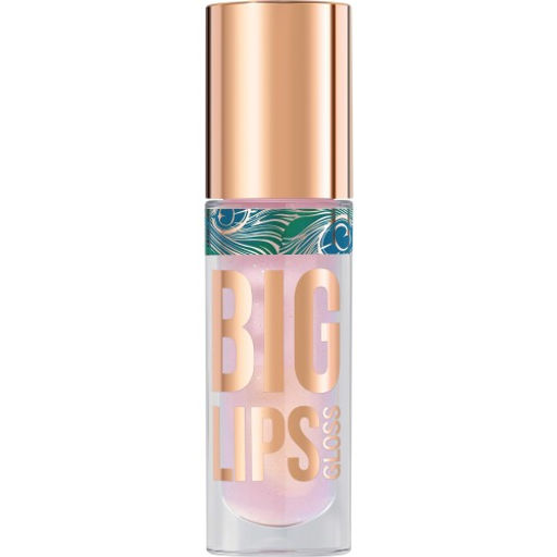 Блеск для губ Stellary Lipgloss Big Lips тон 02 светло-розовый с блестками  фото 2