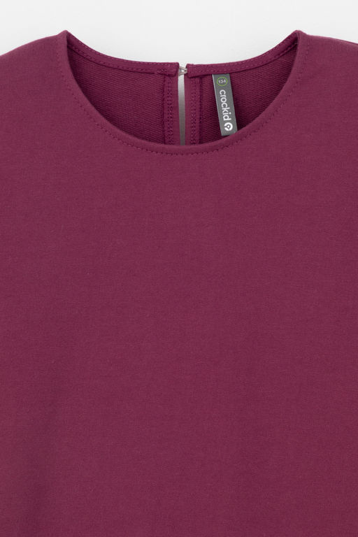 Crockid _ КР 5898/насыщенная клюква к499 платье для дев  фото 6