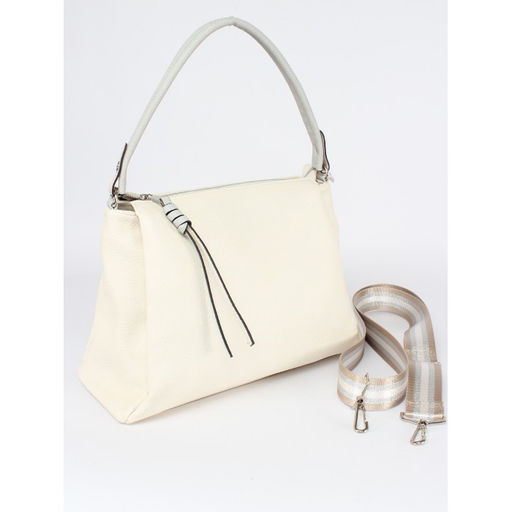 Сумка женская искусственная кожа ADEL-289/1в/ММ, 3отд.2внут.карм. плеч/рем-стропа, бежевый 259301