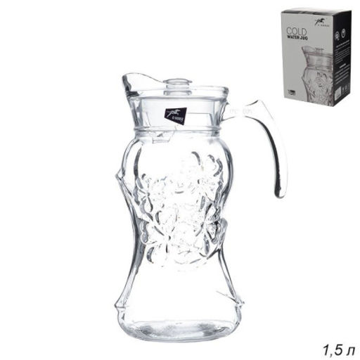 Кувшин 1800 мл с крышкой / J-136H6 /уп 12/ АКЦИЯ - Галеонтрейд фото 2