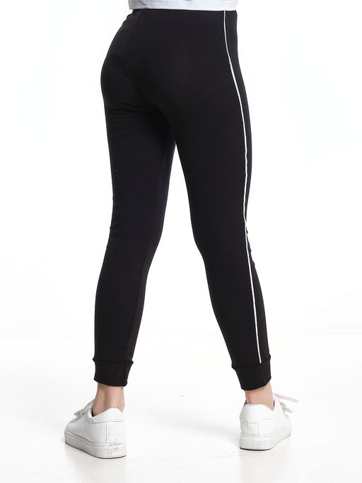 Бриджи летние подростковые легинсы UD 2793 черный - Mini maxi фото 4