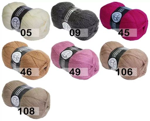 Пряжа ANGORA 40 Madame Tricote Paris