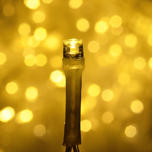 Электрогирлянда Бахрома, 3м, 96 ламп, теплый