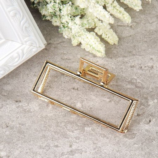 Краб для волос 6,5 см / NK-10 /уп 12/металл - Галеонтрейд фото 2