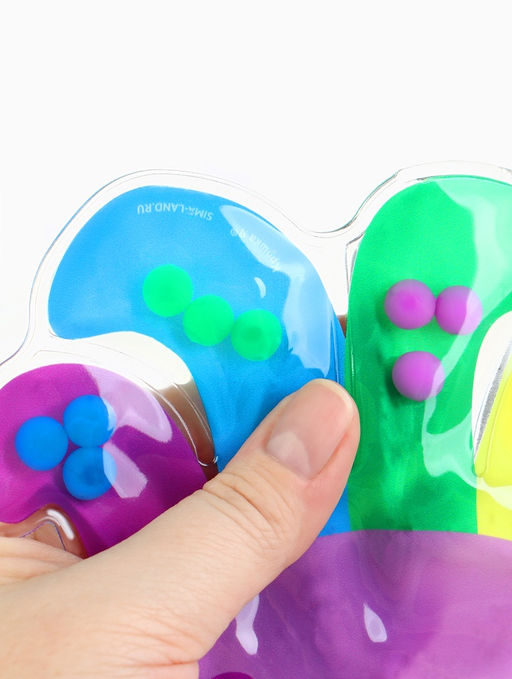 Развивающий сортер - сквиш для малышей «Осьминог», Крошка Я