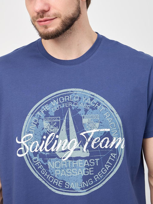 Футболка мужская арт. 02380/Sailing