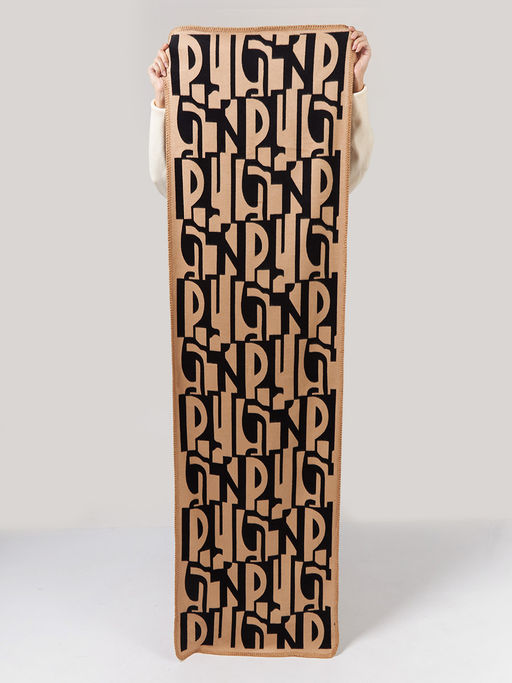 в СОСТАВЕ ШЕРСТЬ и КАШЕМИР Большой, мягкий, теплый однотонный двусторонний палантин. - Tantino фото 11