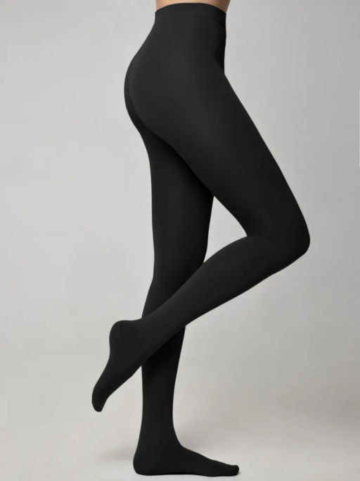 Колготки женские теплые с флисом TEATRO ICE STYLE 240 черный фото 18